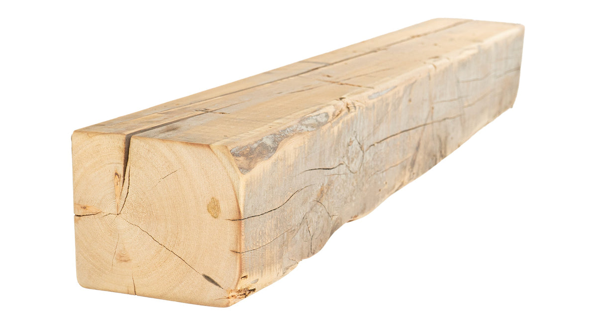 Reclaimed Wood Fireplace Mantel - Dakota Timber Co - Fireplace Mantels
