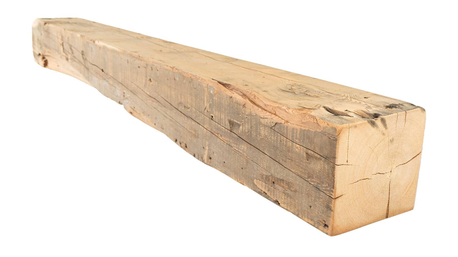 Reclaimed Wood Fireplace Mantel - Dakota Timber Co - Fireplace Mantels