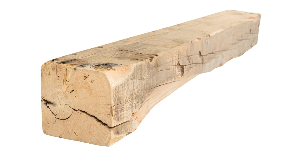 Reclaimed Wood Fireplace Mantel - Dakota Timber Co - Fireplace Mantels