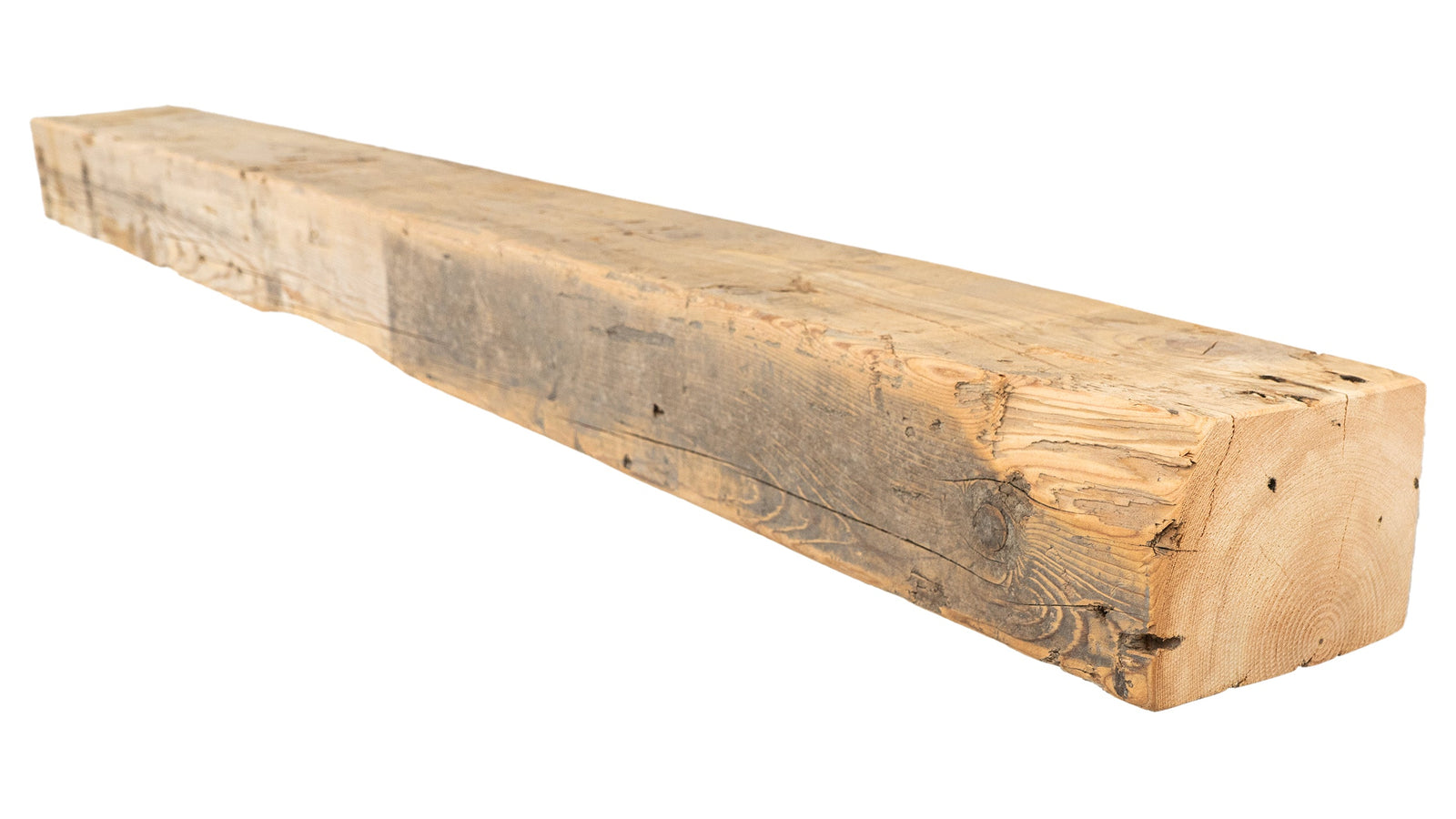 Reclaimed Wood Fireplace Mantel - Dakota Timber Co - Fireplace Mantels