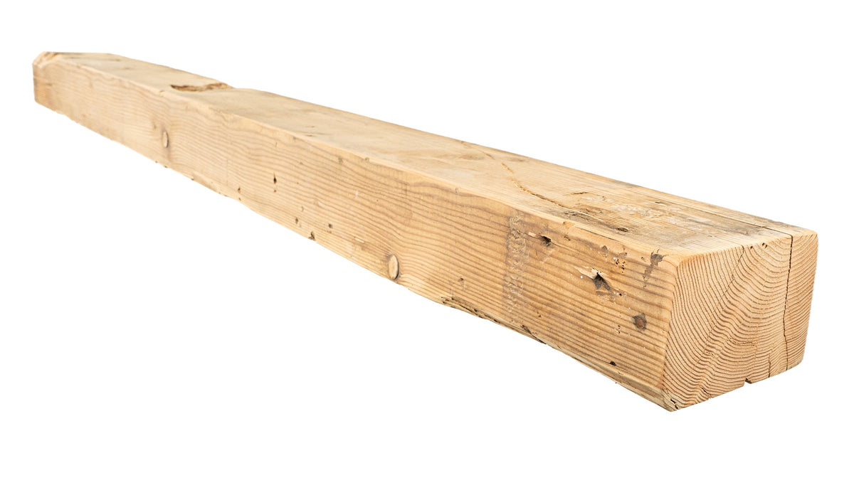 Reclaimed Wood Fireplace Mantel - Dakota Timber Co - Fireplace Mantels