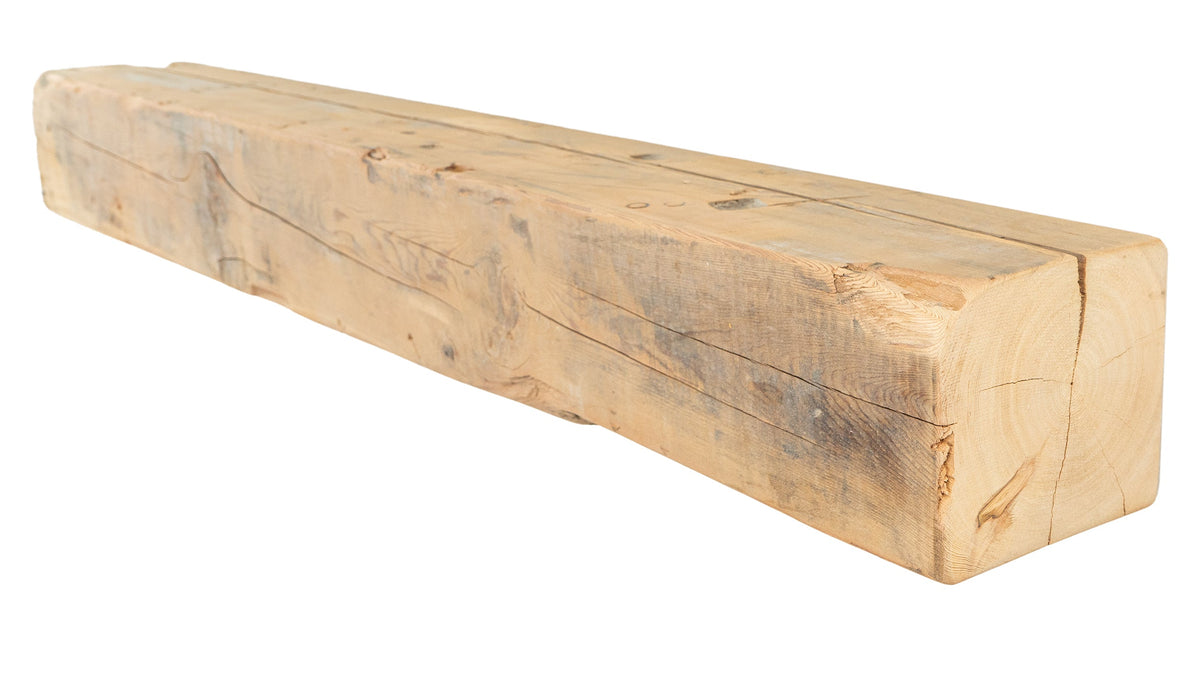 Reclaimed Wood Fireplace Mantel - Dakota Timber Co - Fireplace Mantels