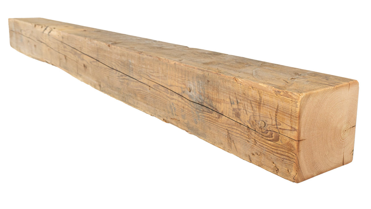 Reclaimed Wood Fireplace Mantel - Dakota Timber Co - Fireplace Mantels