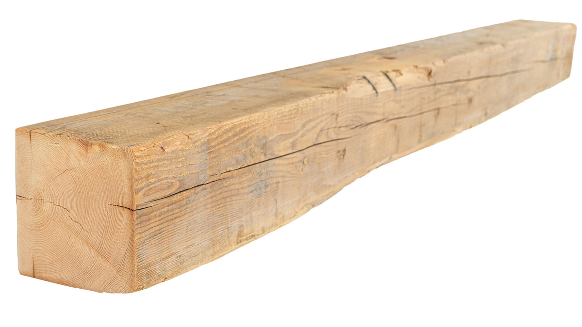 Reclaimed Wood Fireplace Mantel - Dakota Timber Co - Fireplace Mantels