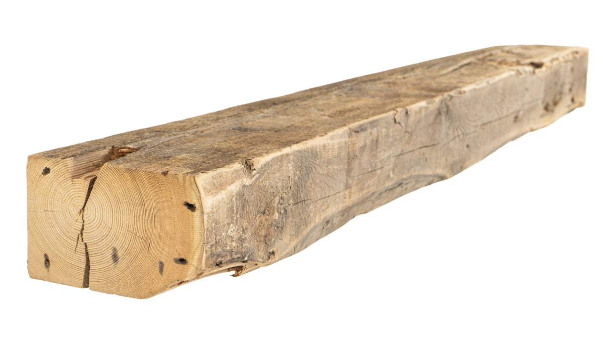 Reclaimed Wood Fireplace Mantel - Dakota Timber Co - Fireplace Mantels