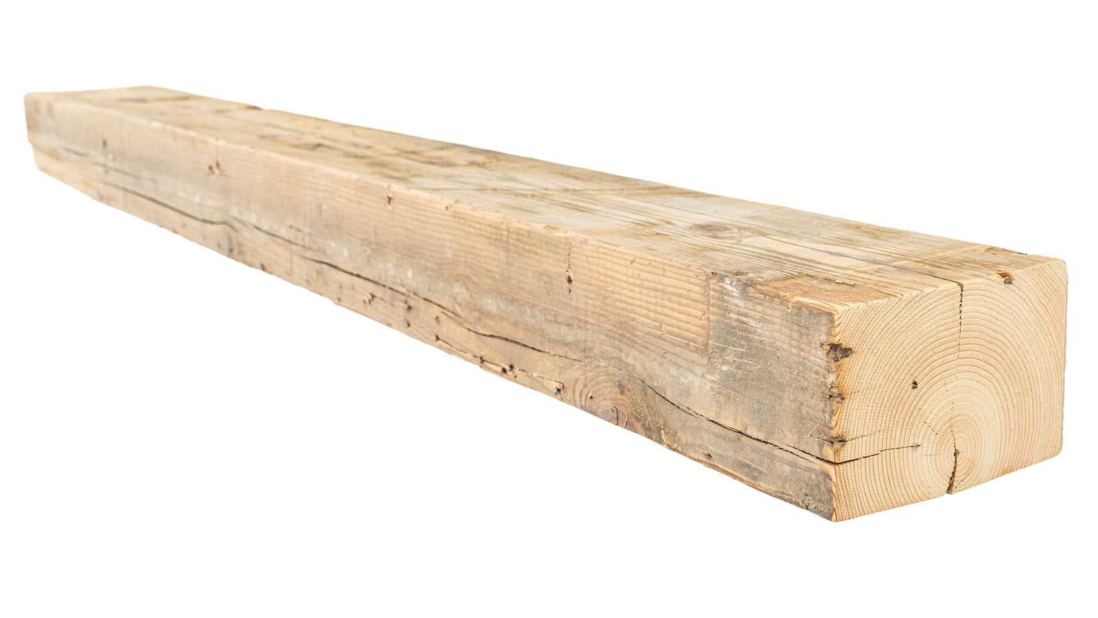 Reclaimed Wood Fireplace Mantel - Dakota Timber Co - Fireplace Mantels
