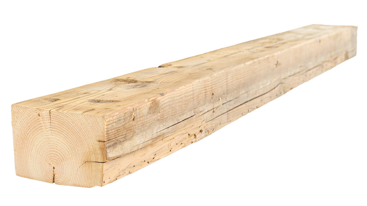Reclaimed Wood Fireplace Mantel - Dakota Timber Co - Fireplace Mantels