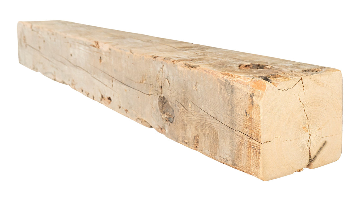 Reclaimed Wood Fireplace Mantel - Dakota Timber Co - Fireplace Mantels