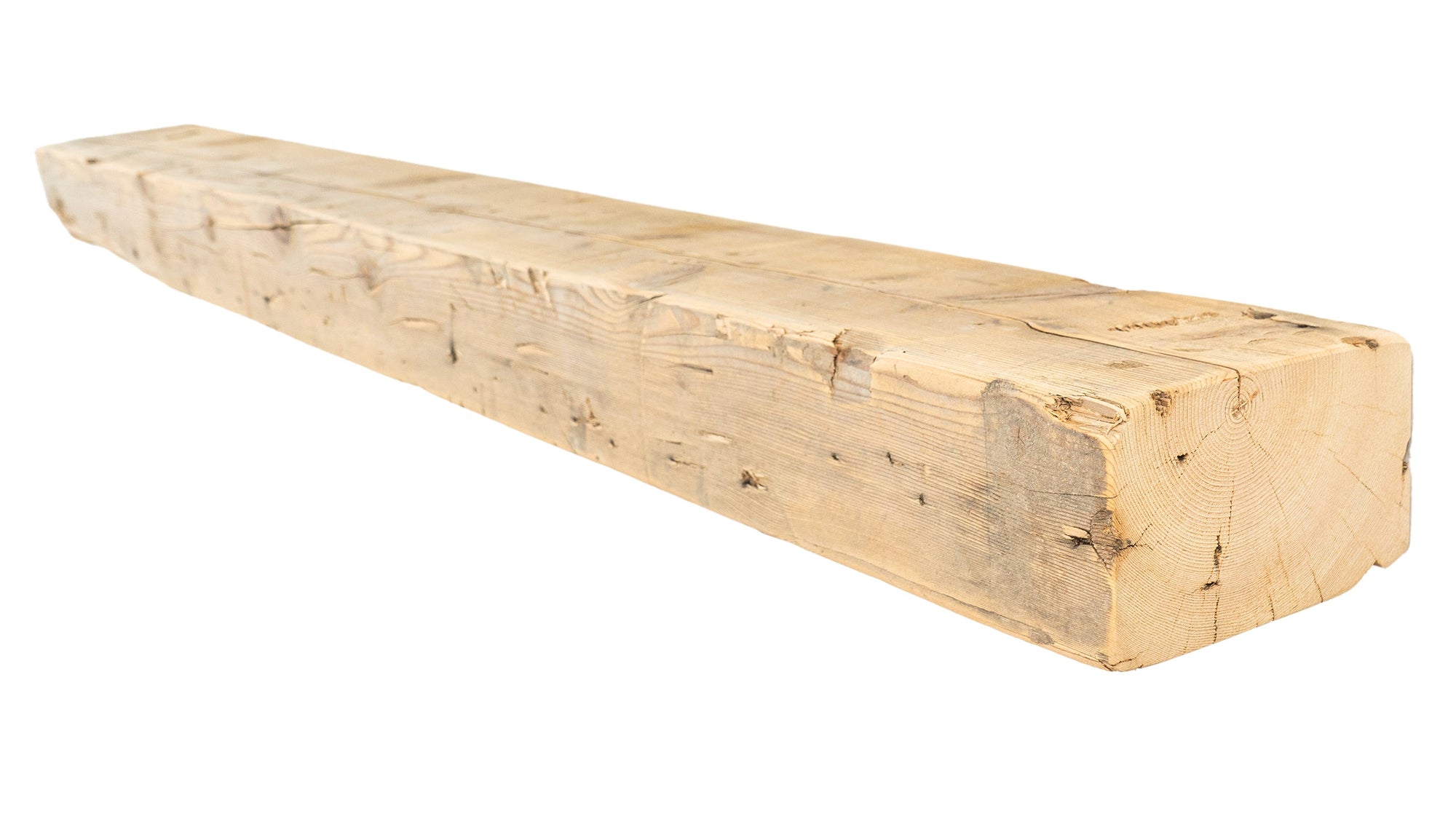 Reclaimed Wood Fireplace Mantel - Dakota Timber Co - Fireplace Mantels