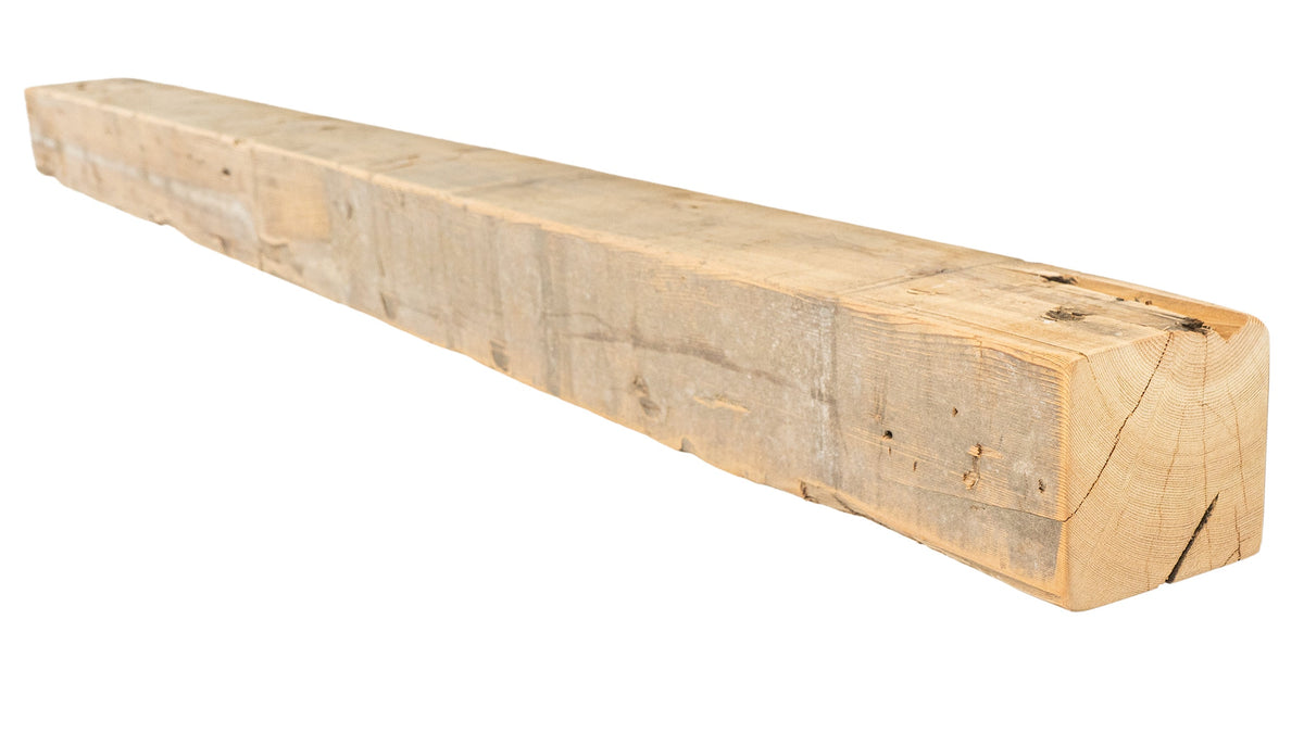 Reclaimed Wood Fireplace Mantel - Dakota Timber Co - Fireplace Mantels