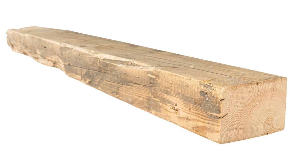 Reclaimed Wood Fireplace Mantel - Dakota Timber Co - Fireplace Mantels