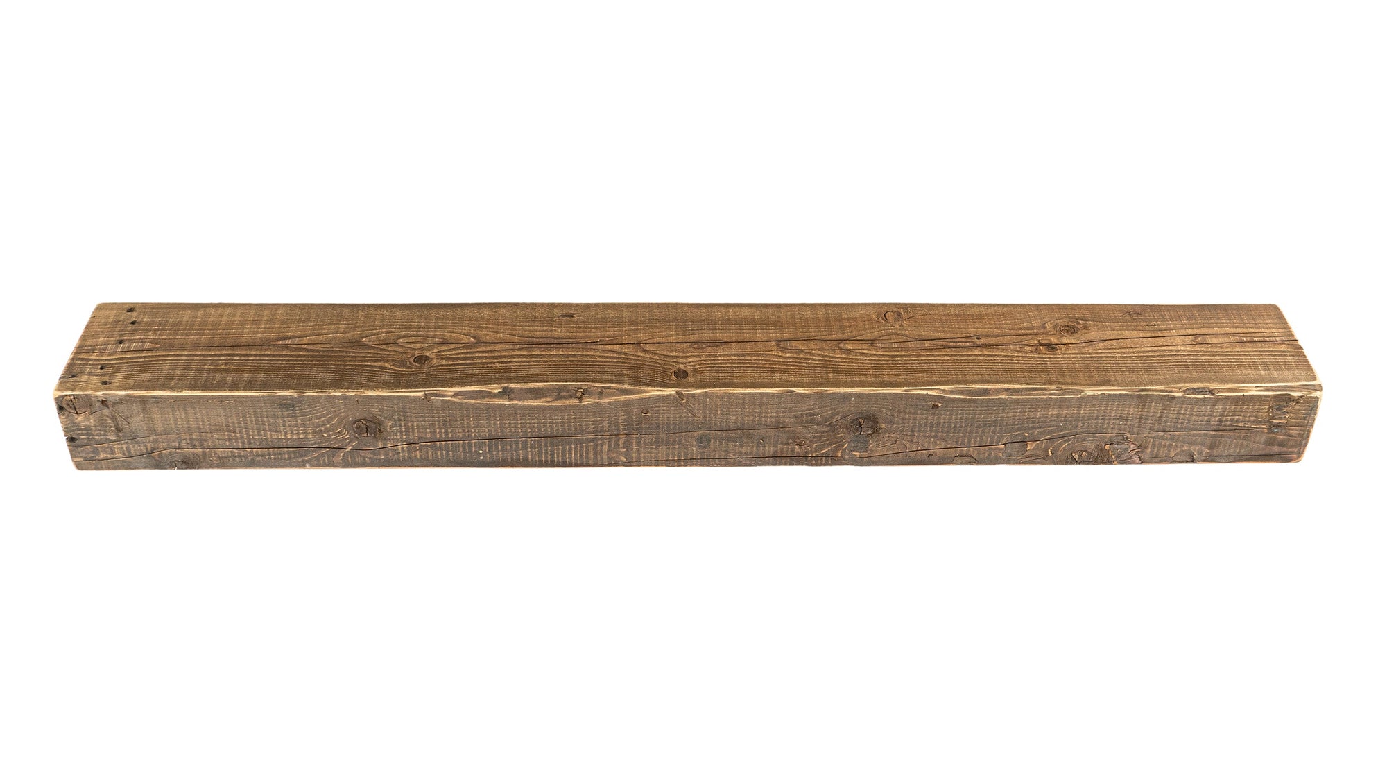Reclaimed Wood Fireplace Mantel - Dakota Timber Co - Fireplace Mantels