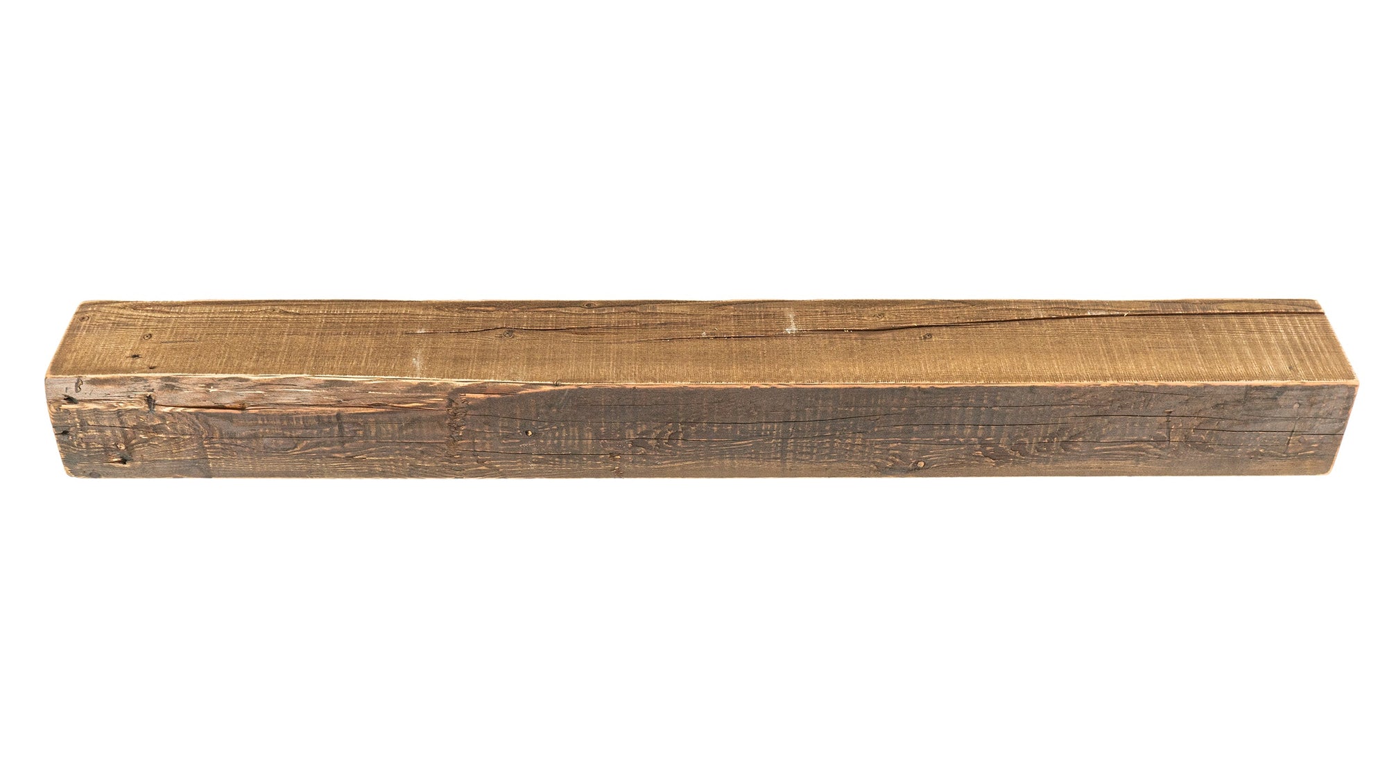 Reclaimed Wood Fireplace Mantel - Dakota Timber Co - Fireplace Mantels