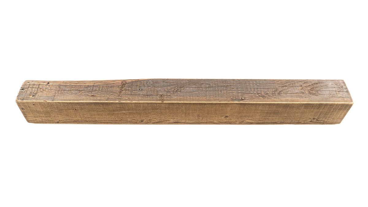 Reclaimed Wood Fireplace Mantel - Dakota Timber Co - Fireplace Mantels