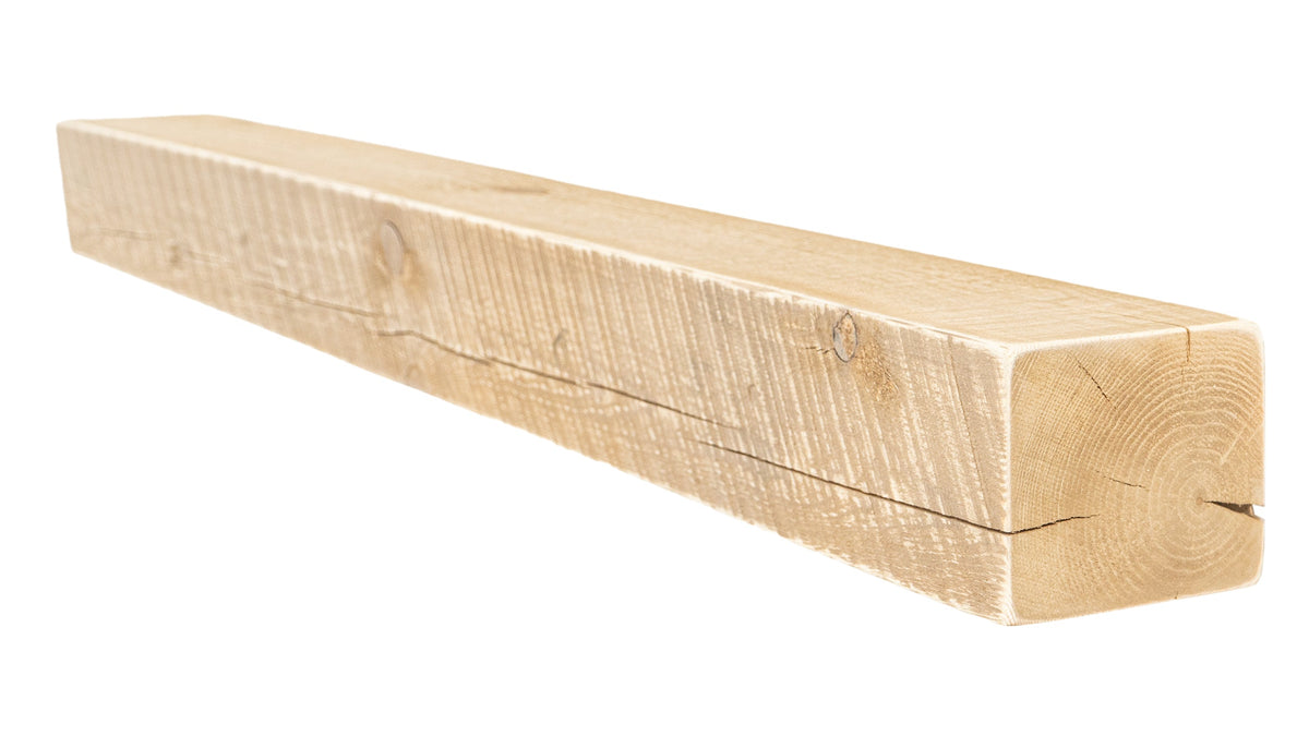 Reclaimed Wood Fireplace Mantel - Dakota Timber Co - Fireplace Mantels