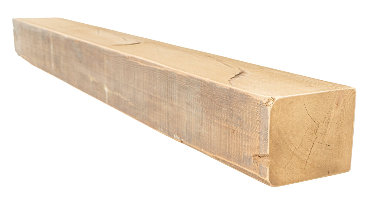 Reclaimed Wood Fireplace Mantel - Dakota Timber Co - Fireplace Mantels