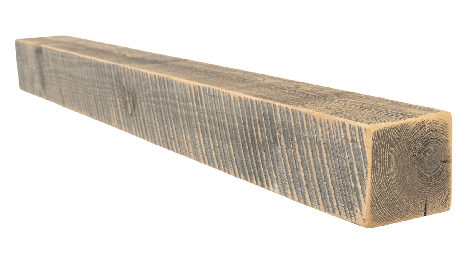 Reclaimed Wood Fireplace Mantel - Dakota Timber Co - Fireplace Mantels