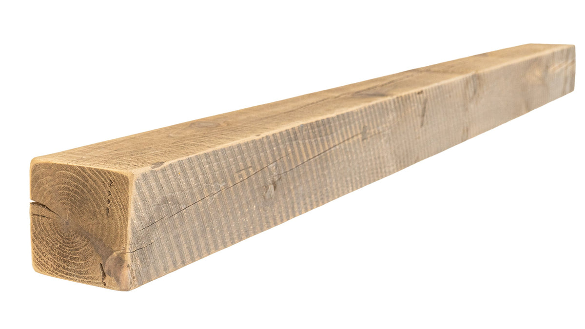 Reclaimed Wood Fireplace Mantel - Dakota Timber Co - Fireplace Mantels