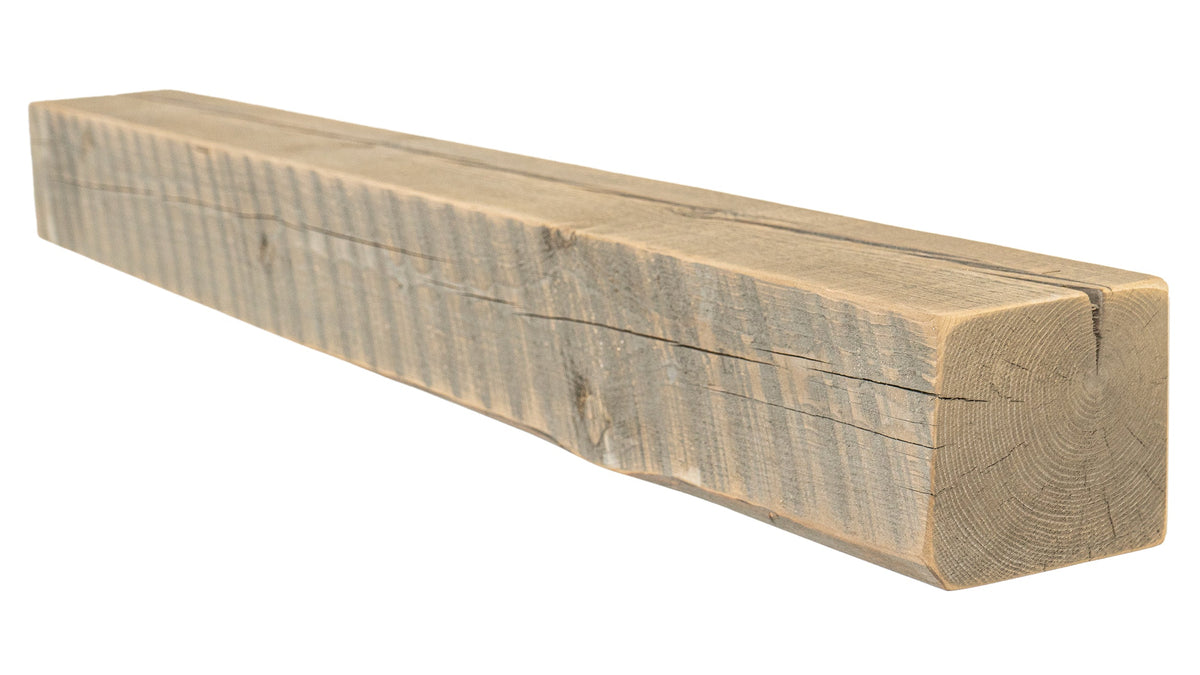 Reclaimed Wood Fireplace Mantel - Dakota Timber Co - Fireplace Mantels