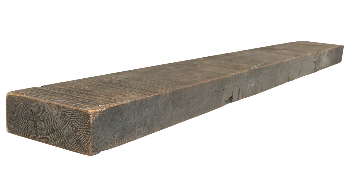 Reclaimed Wood Fireplace Mantel - Dakota Timber Co - Fireplace Mantels