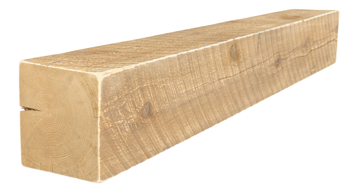 Reclaimed Wood Fireplace Mantel - Dakota Timber Co - Fireplace Mantels