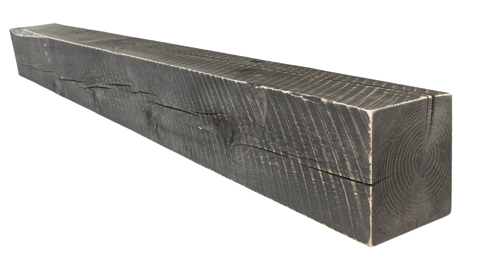 Reclaimed Wood Fireplace Mantel - Dakota Timber Co - Fireplace Mantels