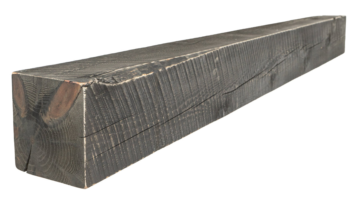 Reclaimed Wood Fireplace Mantel - Dakota Timber Co - Fireplace Mantels