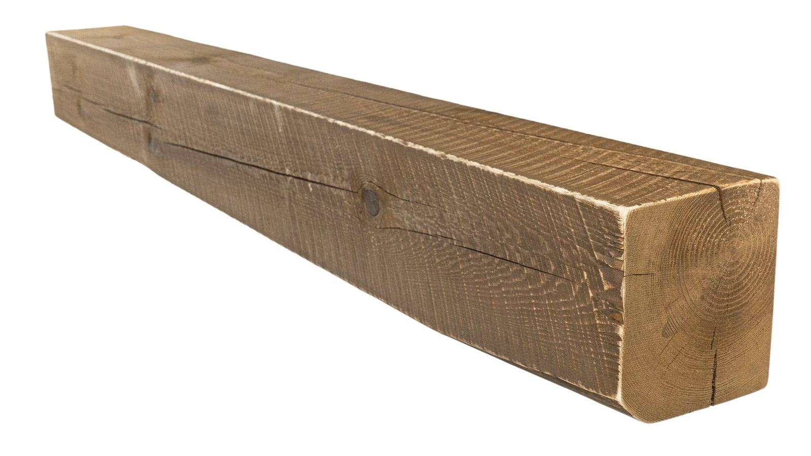 Reclaimed Wood Fireplace Mantel - Dakota Timber Co - Fireplace Mantels