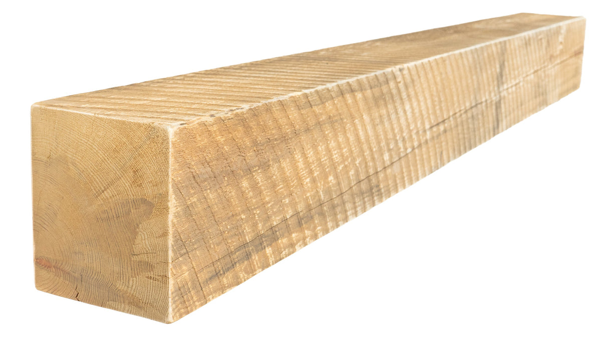 Reclaimed Wood Fireplace Mantel - Dakota Timber Co - Fireplace Mantels