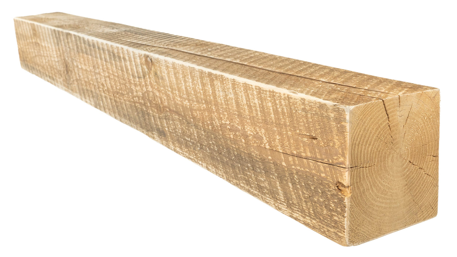 Reclaimed Wood Fireplace Mantel - Dakota Timber Co - Fireplace Mantels