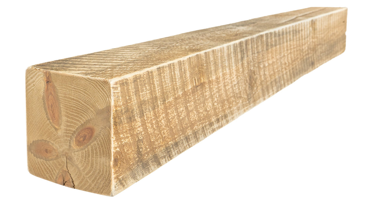 Reclaimed Wood Fireplace Mantel - Dakota Timber Co - Fireplace Mantels