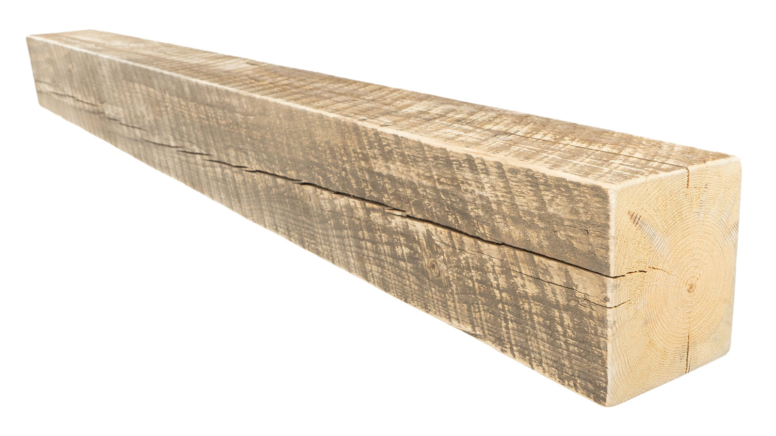 Reclaimed Wood Fireplace Mantel - Dakota Timber Co - Fireplace Mantels