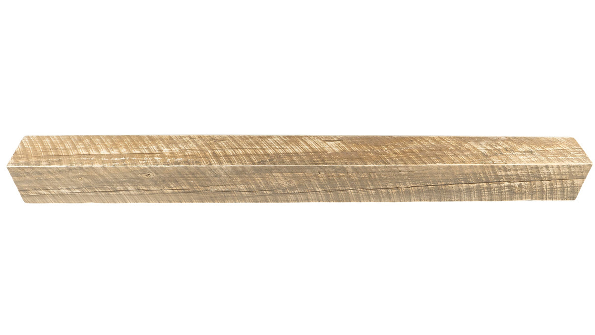 Reclaimed Wood Fireplace Mantel - Dakota Timber Co - Fireplace Mantels