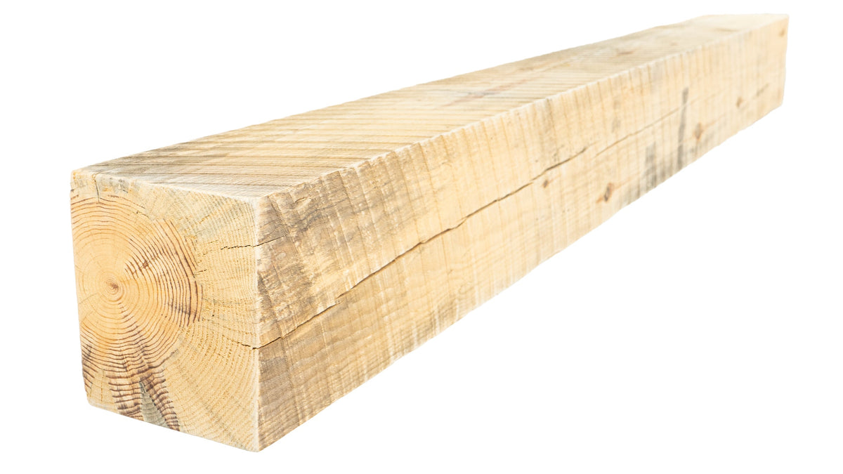 Reclaimed Wood Fireplace Mantel - Dakota Timber Co - Fireplace Mantels