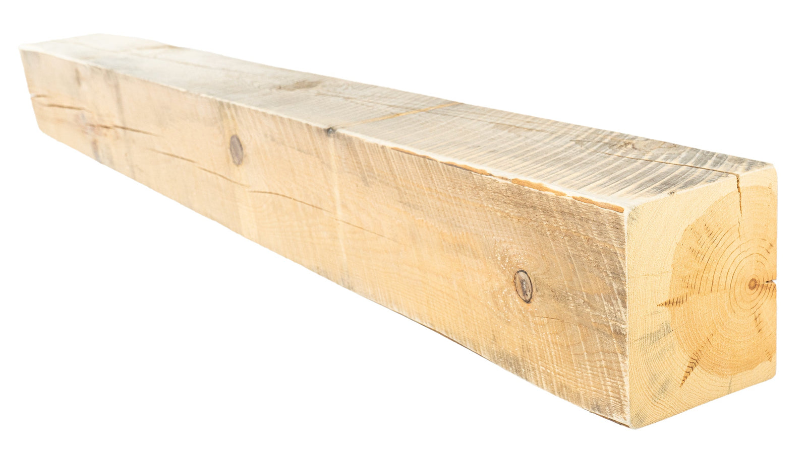Reclaimed Wood Fireplace Mantel - Dakota Timber Co - Fireplace Mantels