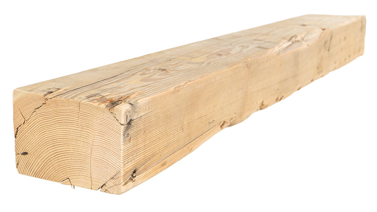 Reclaimed Wood Fireplace Mantel - Dakota Timber Co - Fireplace Mantels