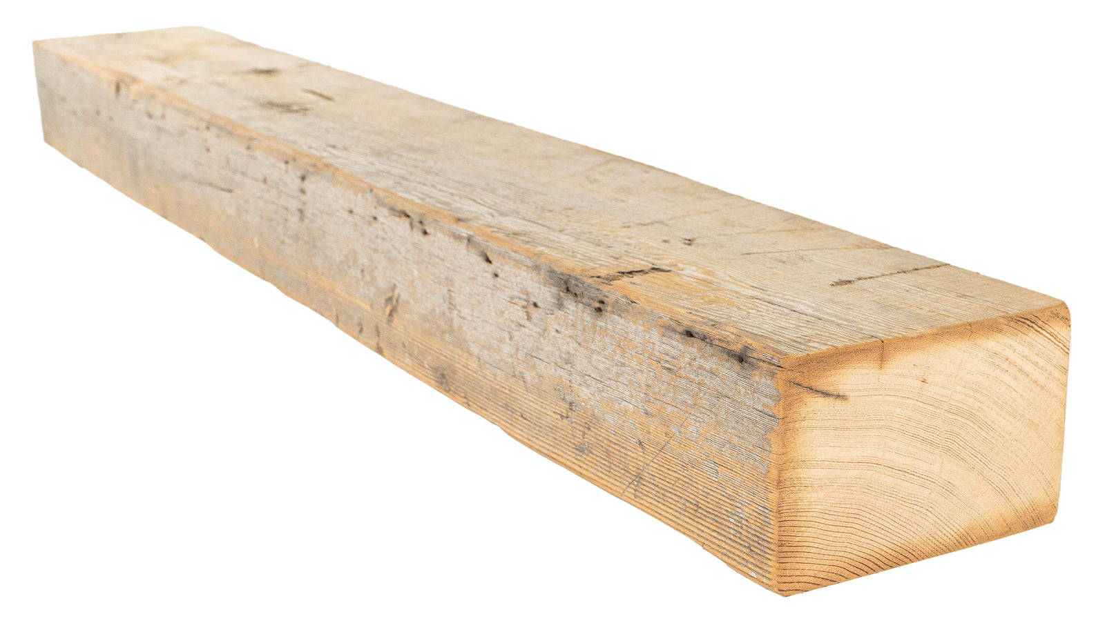 Reclaimed Wood Fireplace Mantel - Dakota Timber Co - Fireplace Mantels