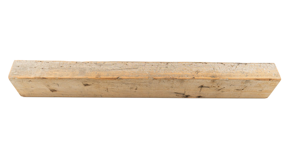 Reclaimed Wood Fireplace Mantel - Dakota Timber Co - Fireplace Mantels