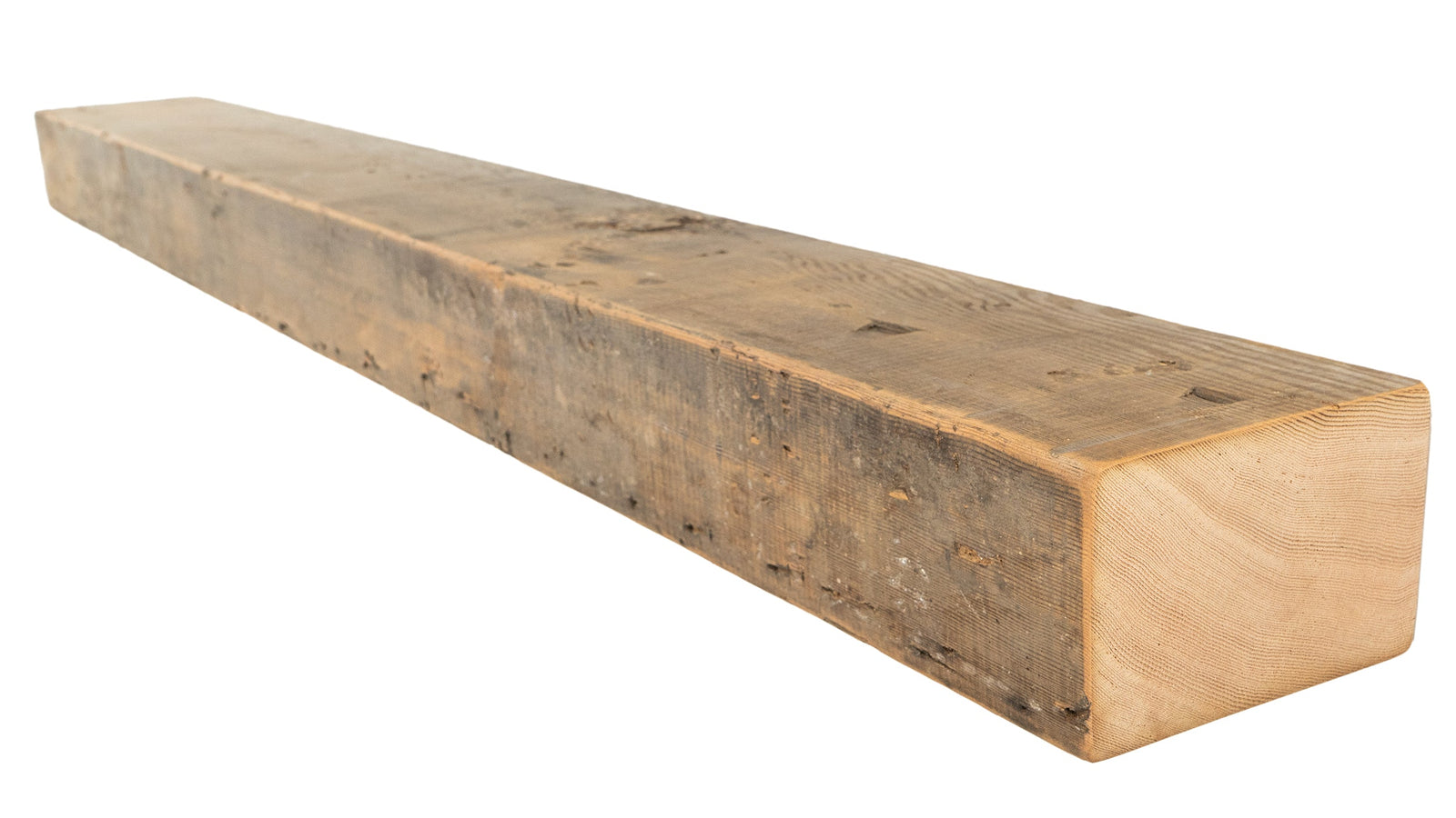 Reclaimed Wood Fireplace Mantel - Dakota Timber Co - Fireplace Mantels