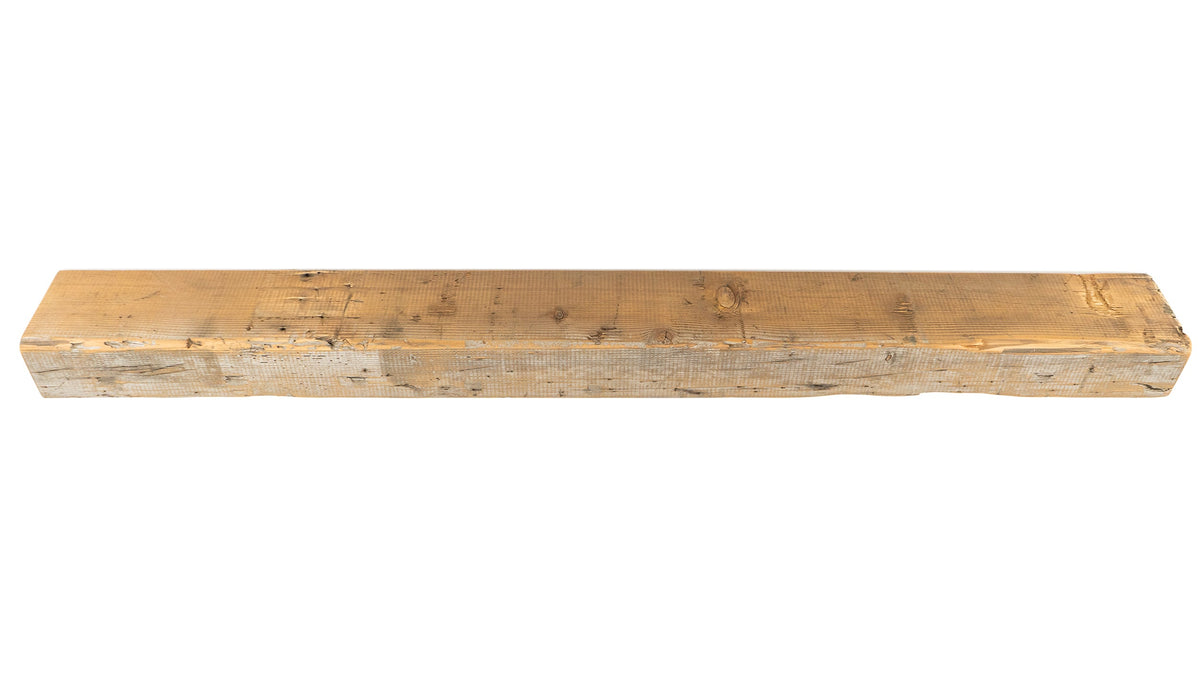 Reclaimed Wood Fireplace Mantel - Dakota Timber Co - Fireplace Mantels