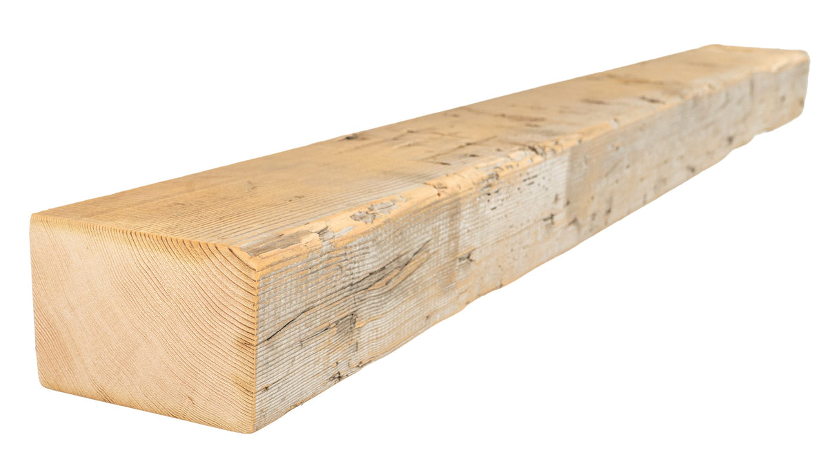 Reclaimed Wood Fireplace Mantel - Dakota Timber Co - Fireplace Mantels