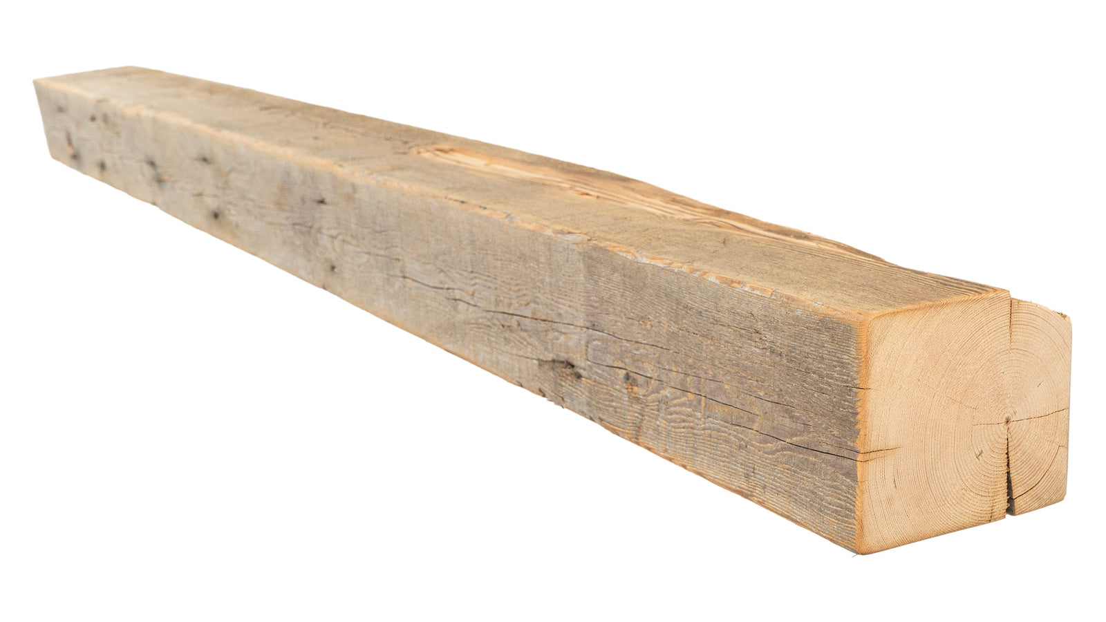 Reclaimed Wood Fireplace Mantel - Dakota Timber Co - Fireplace Mantels