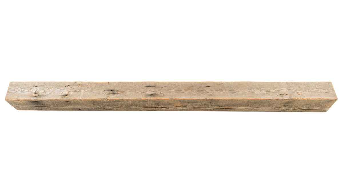Reclaimed Wood Fireplace Mantel - Dakota Timber Co - Fireplace Mantels