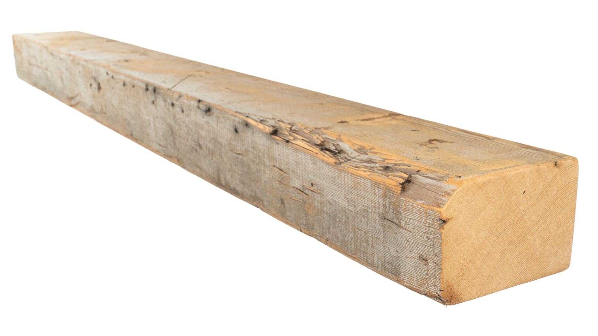 Reclaimed Wood Fireplace Mantel - Dakota Timber Co - Fireplace Mantels
