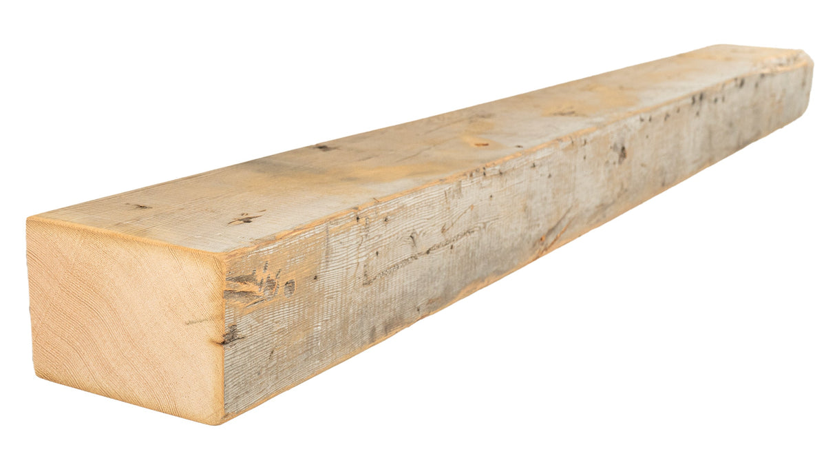 Reclaimed Wood Fireplace Mantel - Dakota Timber Co - Fireplace Mantels