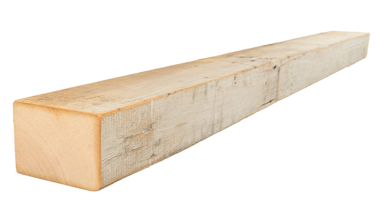 Reclaimed Wood Fireplace Mantel - Dakota Timber Co - Fireplace Mantels