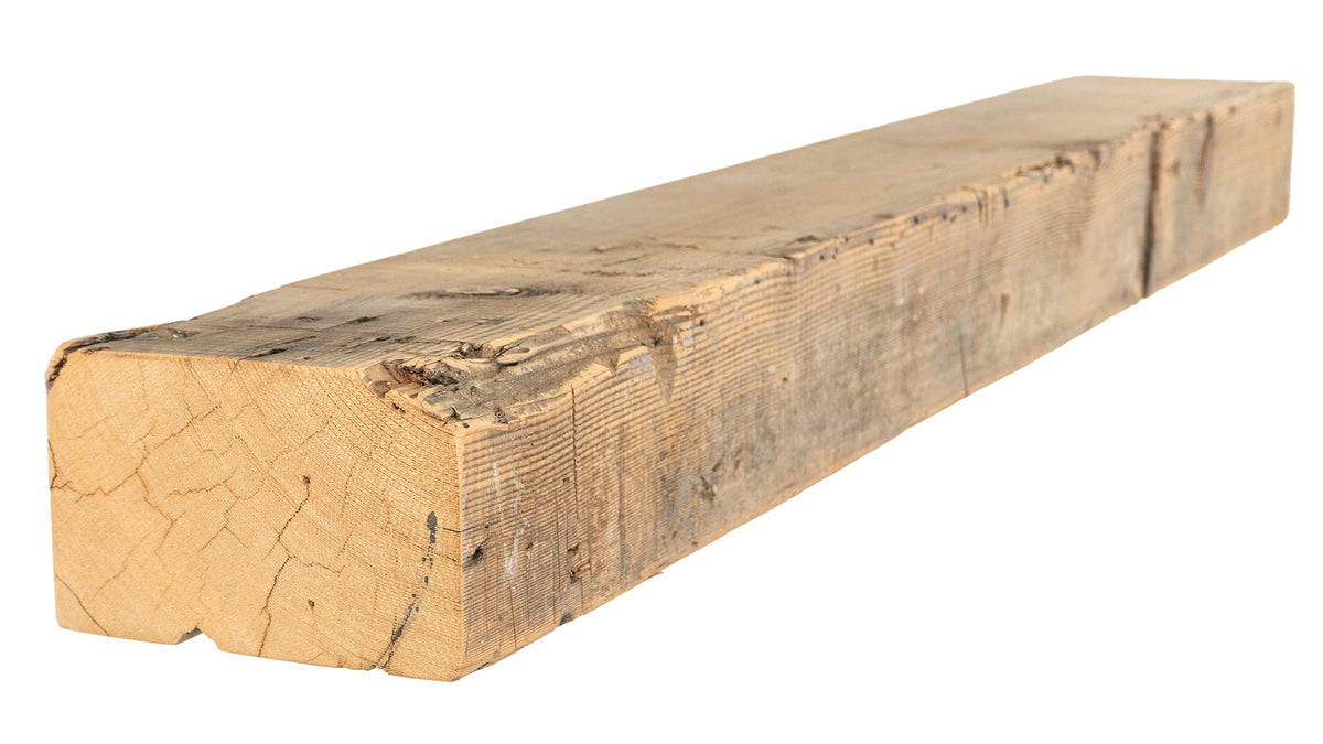 Reclaimed Wood Fireplace Mantel - Dakota Timber Co - Fireplace Mantels