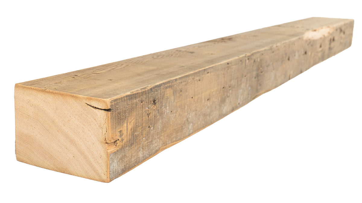 Reclaimed Wood Fireplace Mantel - Dakota Timber Co - Fireplace Mantels
