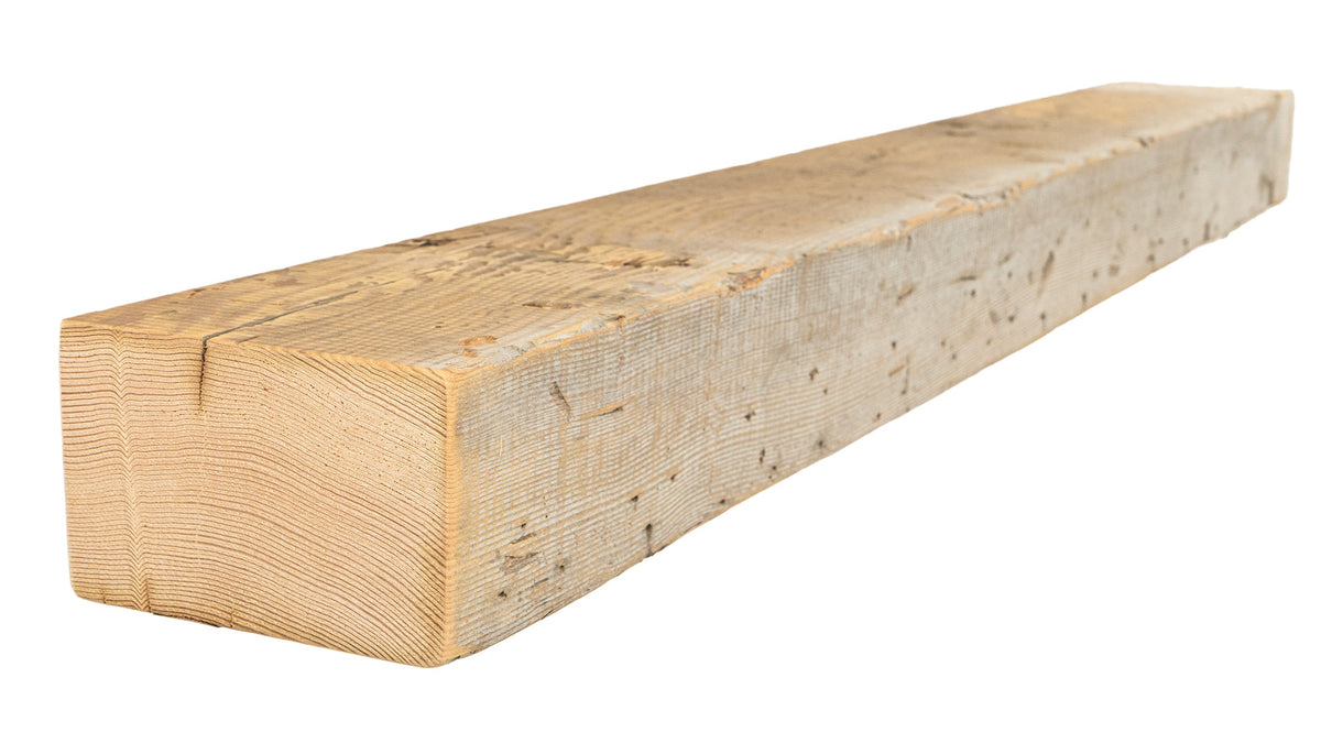 Reclaimed Wood Fireplace Mantel - Dakota Timber Co - Fireplace Mantels