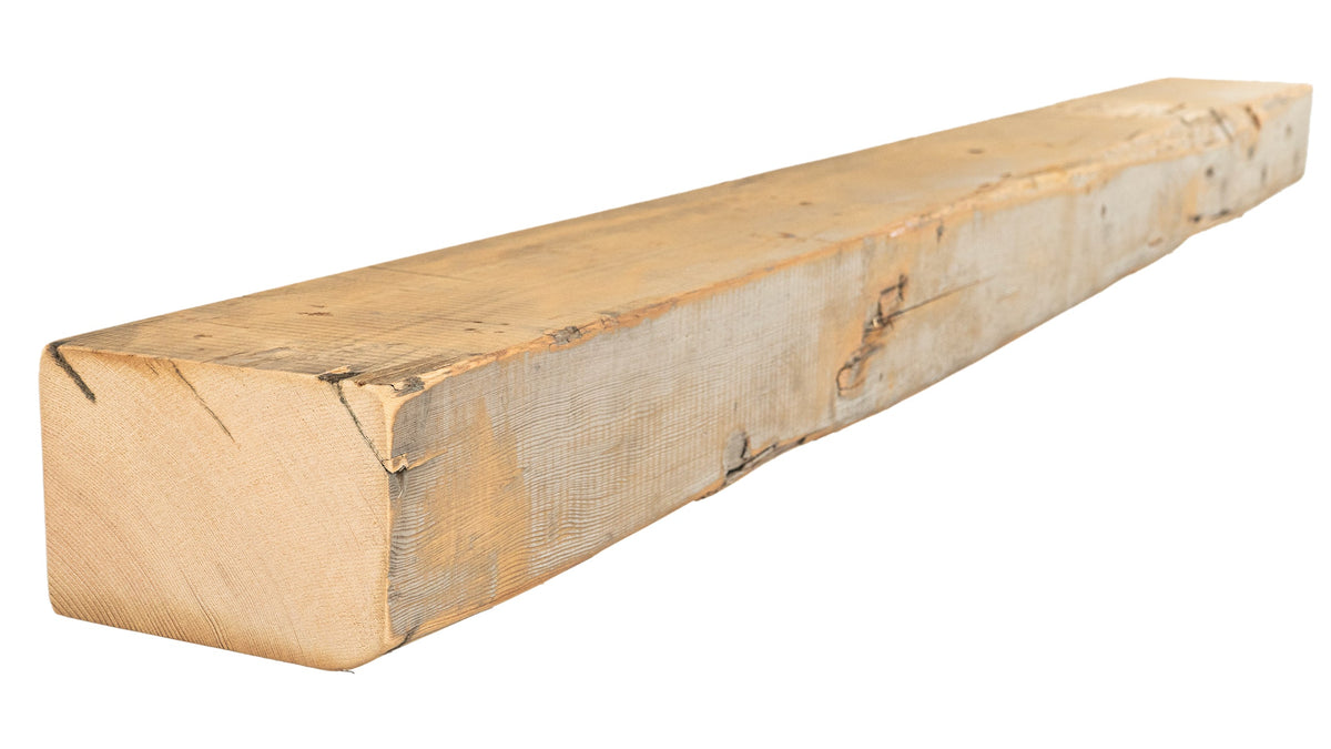 Reclaimed Wood Fireplace Mantel - Dakota Timber Co - Fireplace Mantels